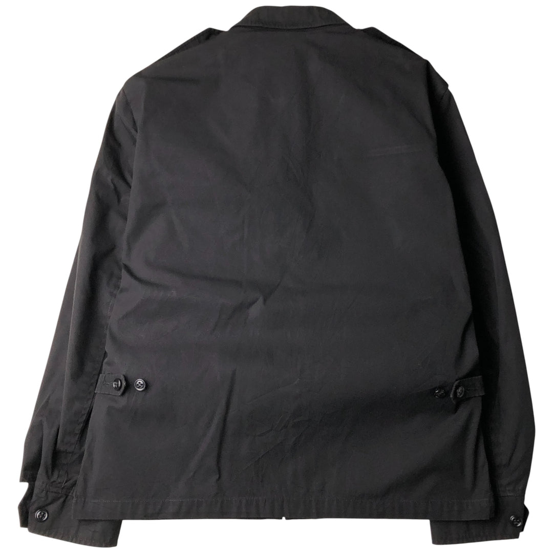 Military jacket 40R Men's size M unclear black type Vintage Second Hand