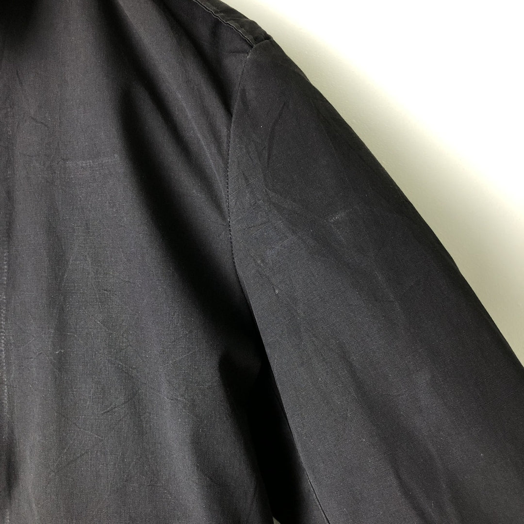 Military jacket 40R Men's size M unclear black type Vintage Second Hand