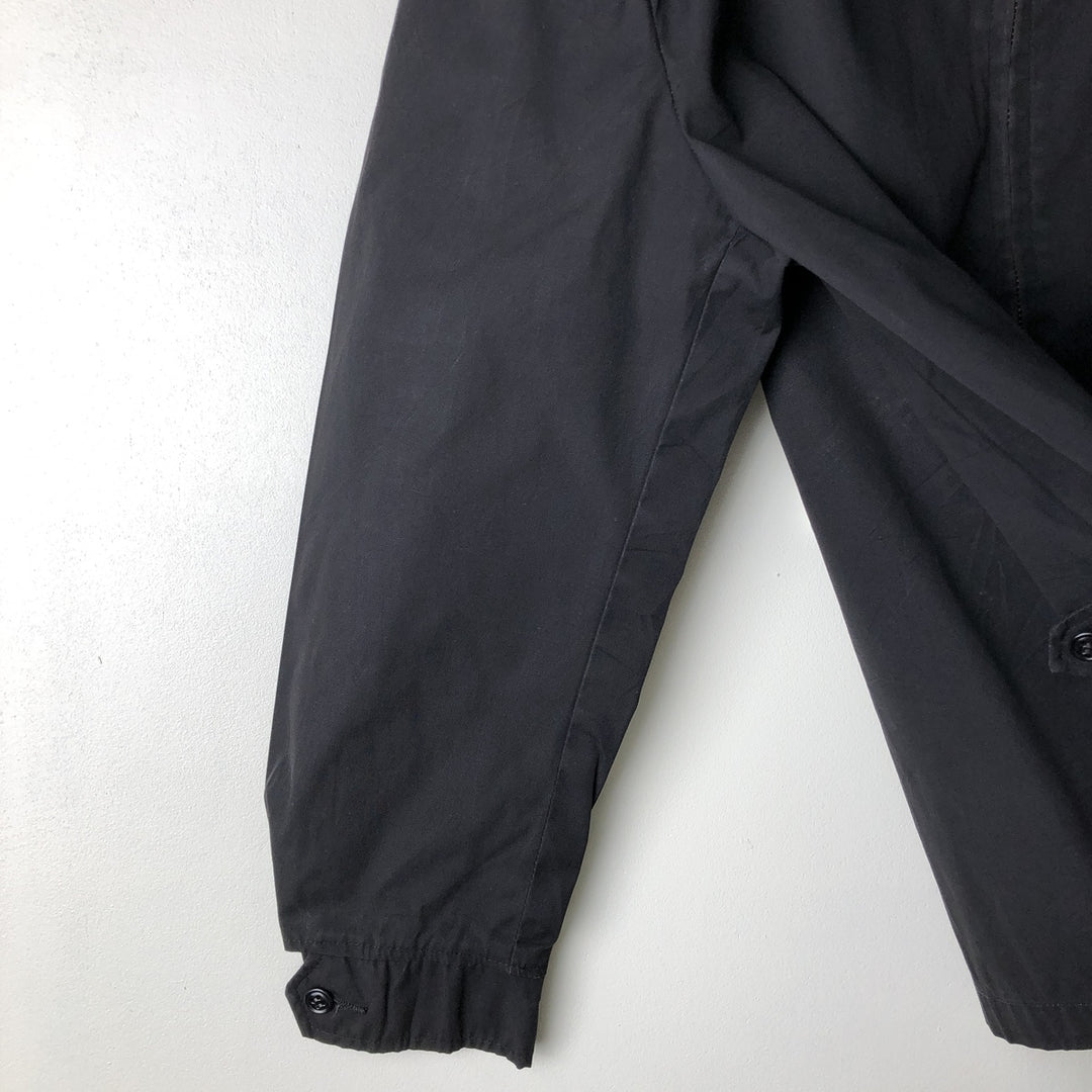 Military jacket 40R Men's size M unclear black type Vintage Second Hand