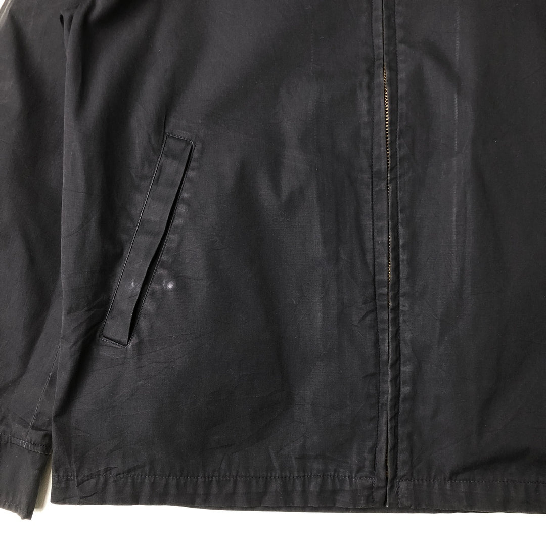 Military jacket 40R Men's size M unclear black type Vintage Second Hand