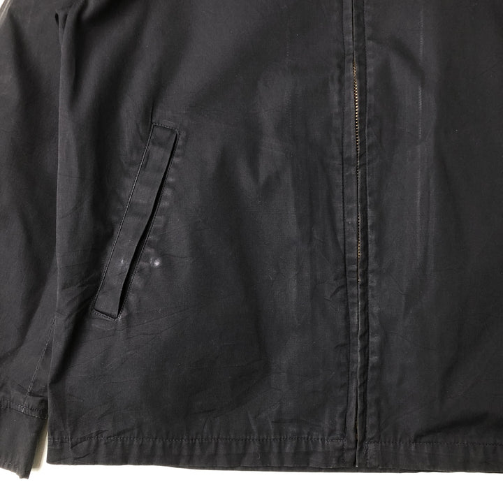 Military jacket 40R Men's size M unclear black type Vintage Second Hand