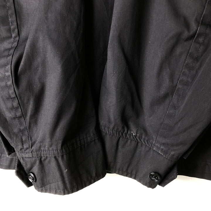Military jacket 40R Men's size M unclear black type Vintage Second Hand