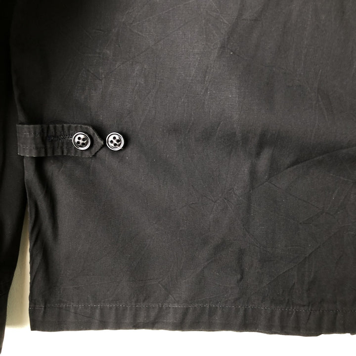 Military jacket 40R Men's size M unclear black type Vintage Second Hand