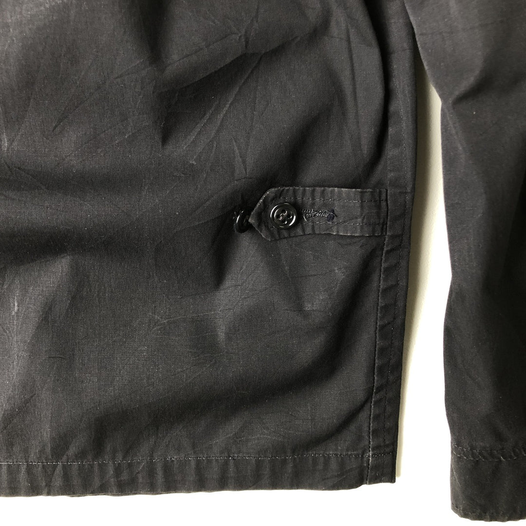 Military jacket 40R Men's size M unclear black type Vintage Second Hand