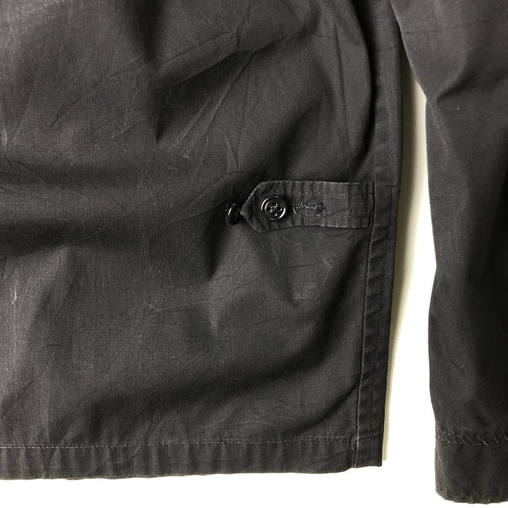 Military jacket 40R Men's size M unclear black type Vintage Second Hand