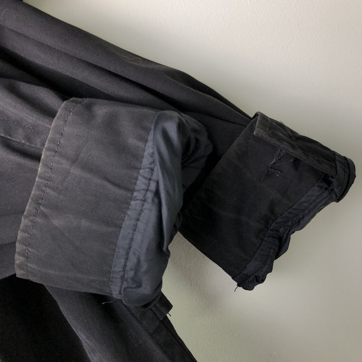 Military jacket 40R Men's size M unclear black type Vintage Second Hand