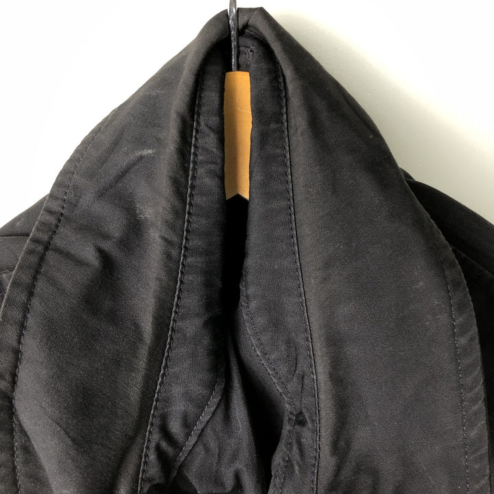 Military jacket 40R Men's size M unclear black type Vintage Second Hand