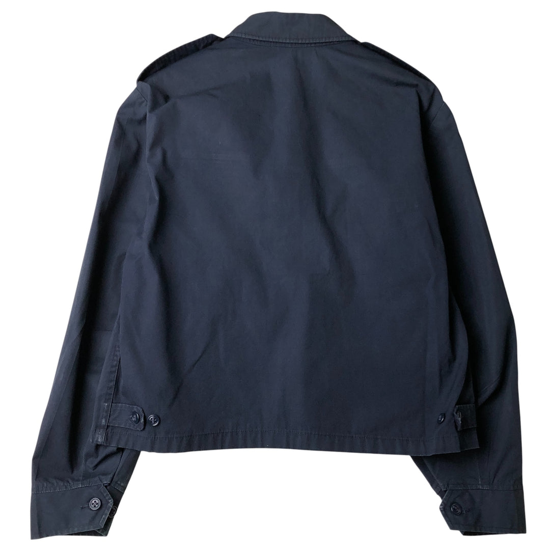 Military Lightweight Jacket, 40R, Men's Size M polyester navy blue type Vintage Second Hand