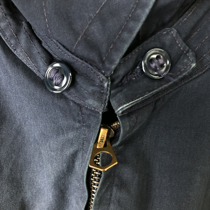 Military Lightweight Jacket, 40R, Men's Size M polyester navy blue type Vintage Second Hand