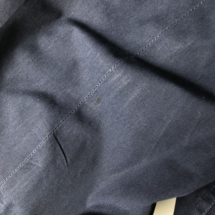 Military Lightweight Jacket, 40R, Men's Size M polyester navy blue type Vintage Second Hand