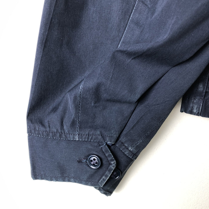 Military Lightweight Jacket, 40R, Men's Size M polyester navy blue type Vintage Second Hand