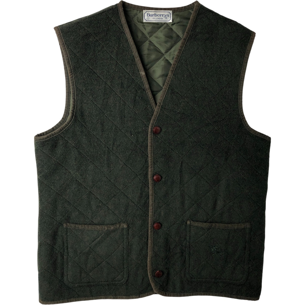 Burberry's BURBERRYS OF LONDON Open-Front Acrylic Vest, Men's Size