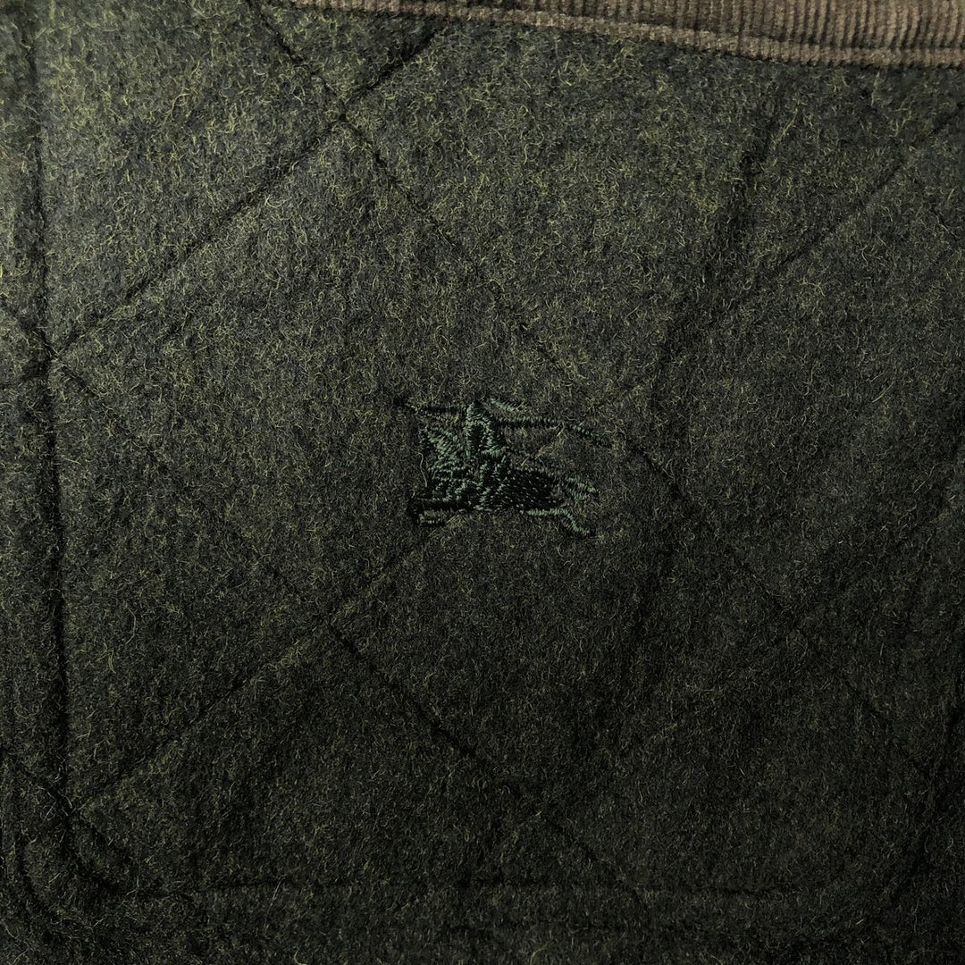 Burberry's BURBERRYS OF LONDON Open-Front Acrylic Vest, Men's Size M acrylic Khaki type Vintage Second Hand