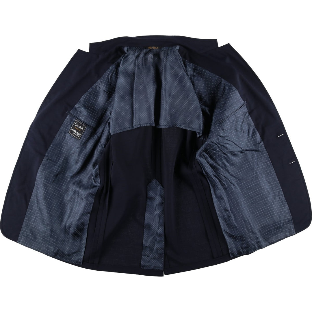 Winston Navy Blazer, Tailored Jacket, Men's Size Medium unclear navy blue type Vintage Second Hand