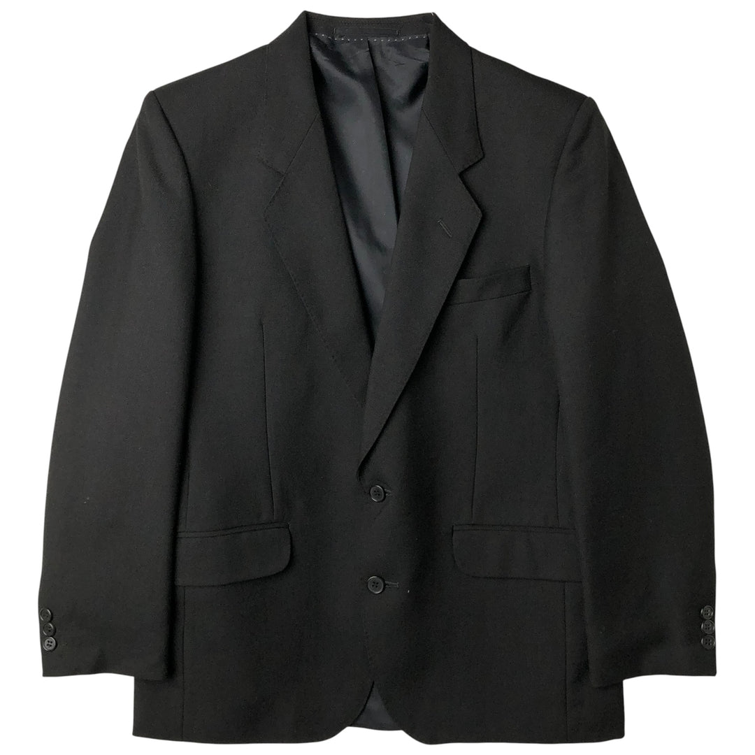 Centaur Polyester/Wool Tailored Jacket, Made in the UK, Men's Size Small polyester black type Vintage Second Hand