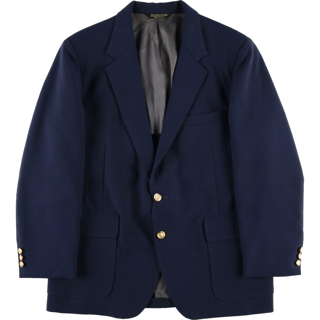 Anderson~Little Southport Navy Blazer, Tailored Jacket, Made in USA, Men's Size Medium unclear navy blue type Vintage Second Hand