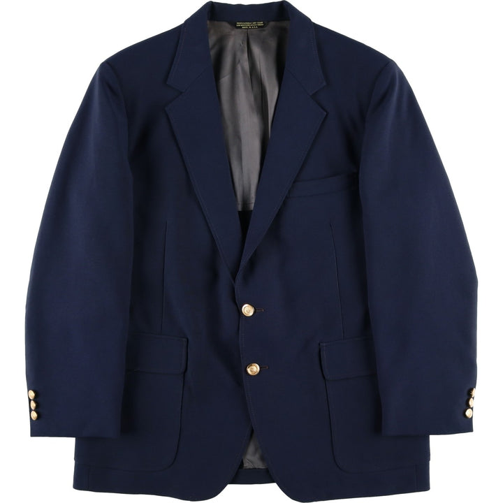 Anderson~Little Southport Navy Blazer, Tailored Jacket, Made in USA, Men's Size Medium unclear navy blue type Vintage Second Hand