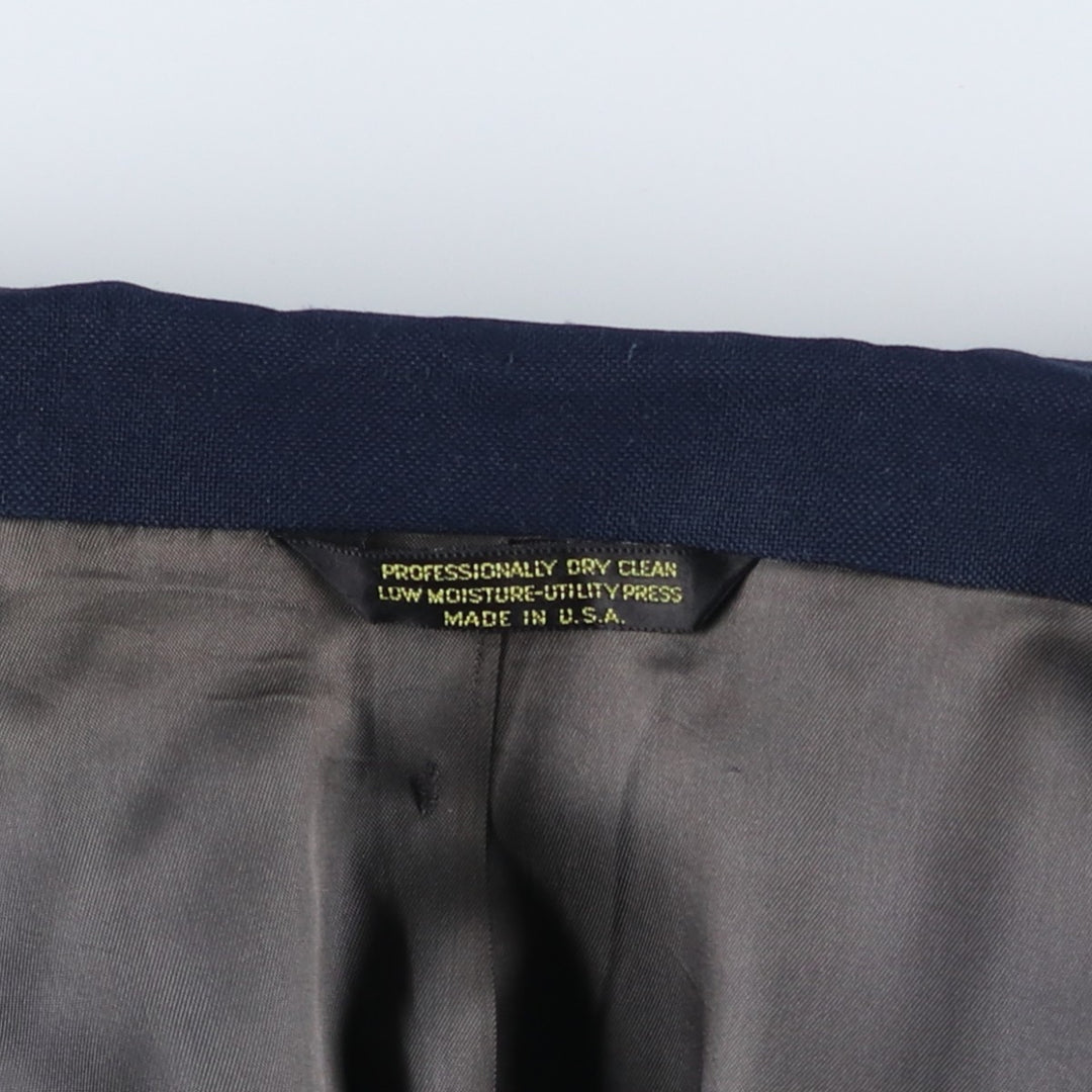 Anderson~Little Southport Navy Blazer, Tailored Jacket, Made in USA, Men's Size Medium unclear navy blue type Vintage Second Hand