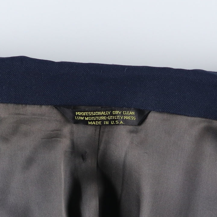 Anderson~Little Southport Navy Blazer, Tailored Jacket, Made in USA, Men's Size Medium unclear navy blue type Vintage Second Hand