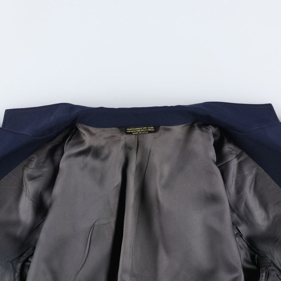Anderson~Little Southport Navy Blazer, Tailored Jacket, Made in USA, Men's Size Medium unclear navy blue type Vintage Second Hand
