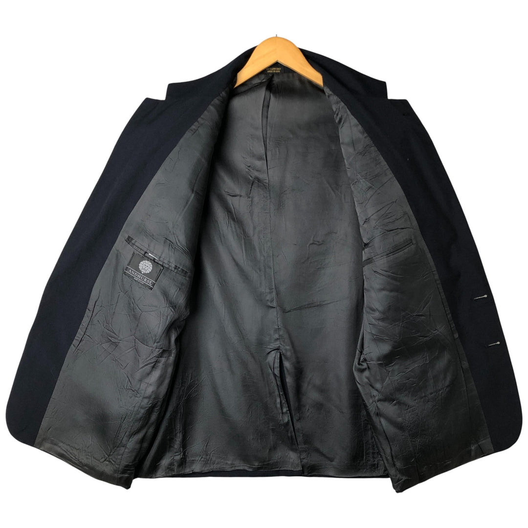 Vintage ANDHURST tailored jacket, made in the USA, men's size XL unclear navy blue type Vintage Second Hand