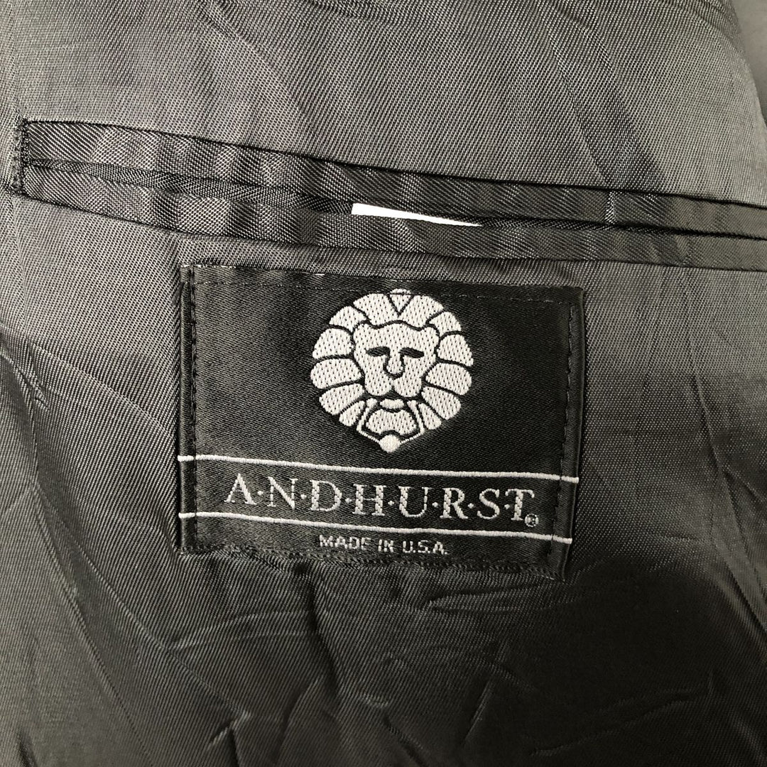 Vintage ANDHURST tailored jacket, made in the USA, men's size XL unclear navy blue type Vintage Second Hand