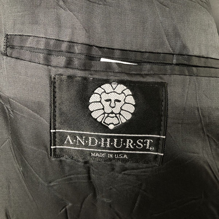 Vintage ANDHURST tailored jacket, made in the USA, men's size XL unclear navy blue type Vintage Second Hand