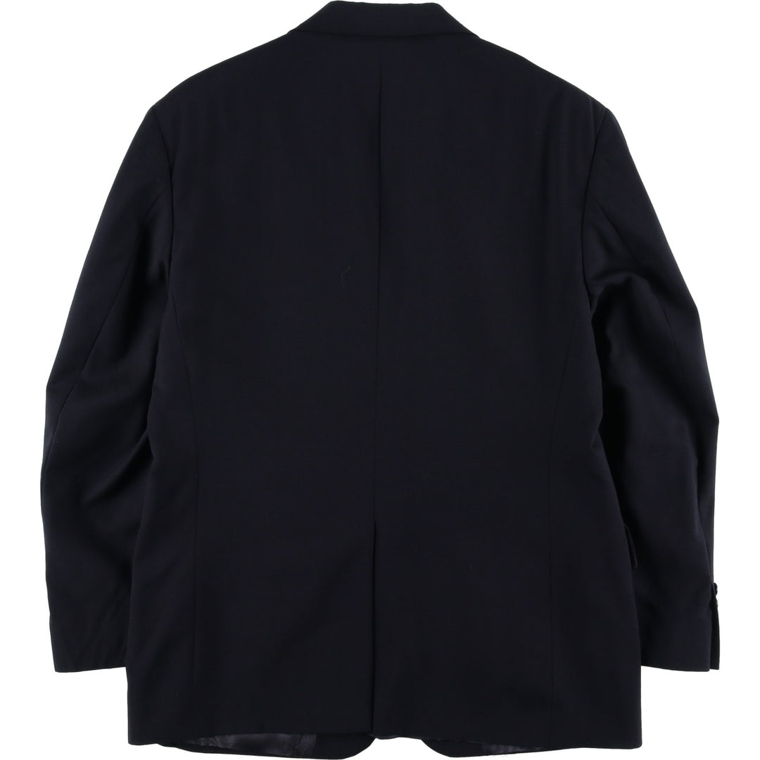 Palm Beach wool tailored jacket, made in the USA, men's size M wool black type Vintage Second Hand