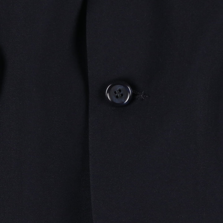 Palm Beach wool tailored jacket, made in the USA, men's size M wool black type Vintage Second Hand