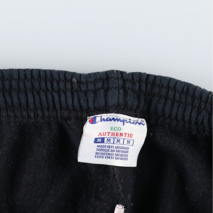 Champion ECO AUTHENTIC Sweatpants, Women's Size M (approx.) cotton black type Vintage Second Hand