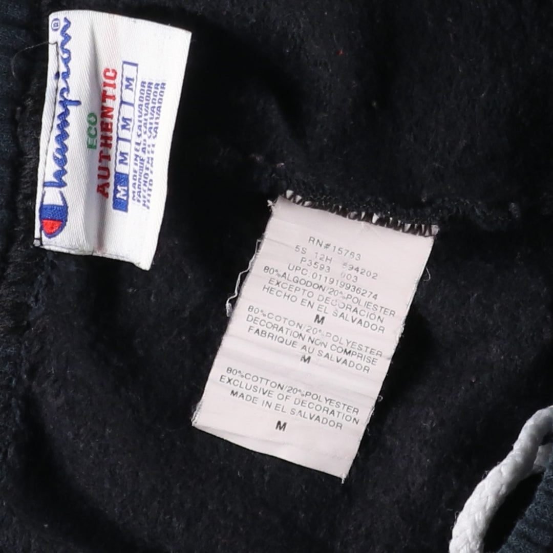 Champion ECO AUTHENTIC Sweatpants, Women's Size M (approx.) cotton black type Vintage Second Hand