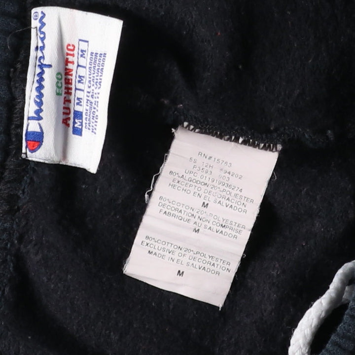 Champion ECO AUTHENTIC Sweatpants, Women's Size M (approx.) cotton black type Vintage Second Hand