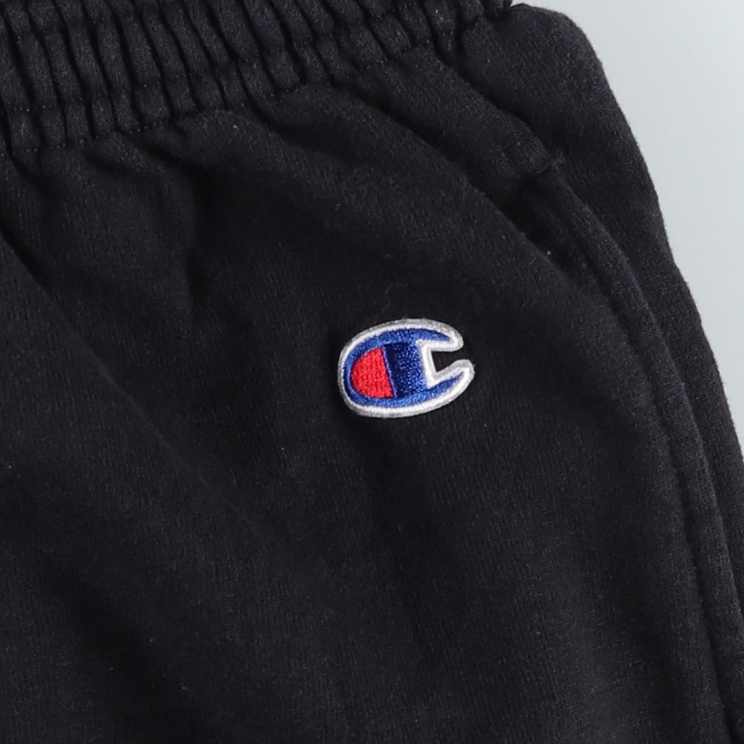 Champion Authentic Sweatpants, Women's Size L (approx.) cotton black type Vintage Second Hand