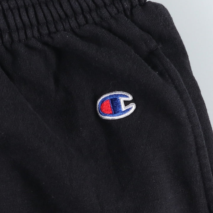 Champion Authentic Sweatpants, Women's Size L (approx.) cotton black type Vintage Second Hand