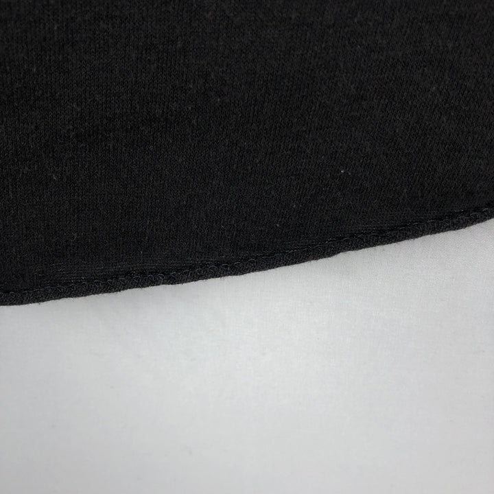 80s-90'S 1st String IOWA (University of Iowa) Half-Sleeve College T-Shirt Ringer T-Shirt Made in USA Men's XL Equivalent Vintage unclear black type Vintage Second Hand