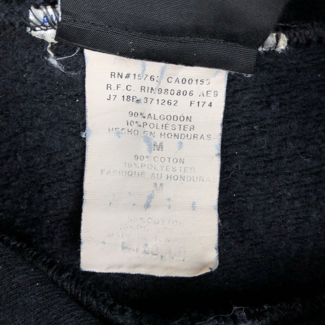 Thrasher Fire Pattern Pullover Hoodie, Men's Size M cotton black type Vintage Second Hand