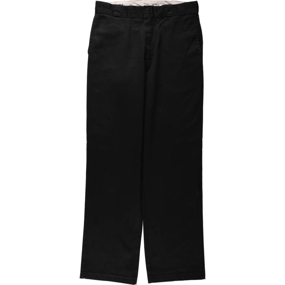Dickies 874 Original Fit Work Pants, Men's, Size W34 unclear black type Vintage Second Hand
