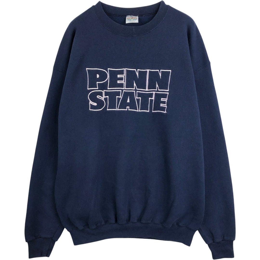 00's 20 cotton navy blue type Vintage Second Hand