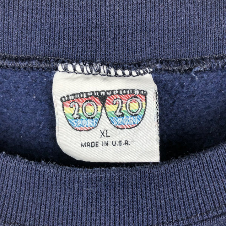 00's 20 cotton navy blue type Vintage Second Hand