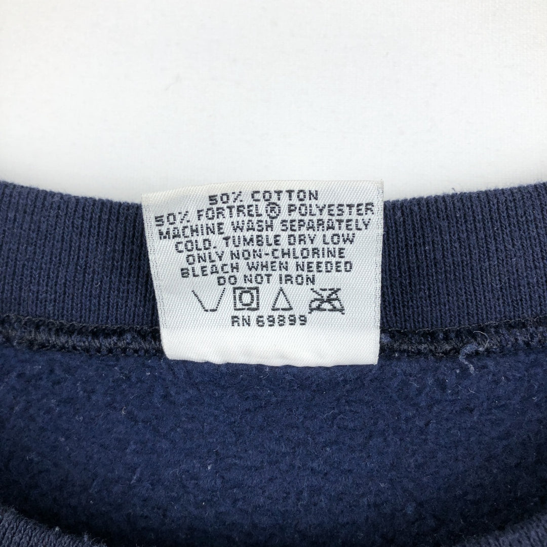 00's 20 cotton navy blue type Vintage Second Hand