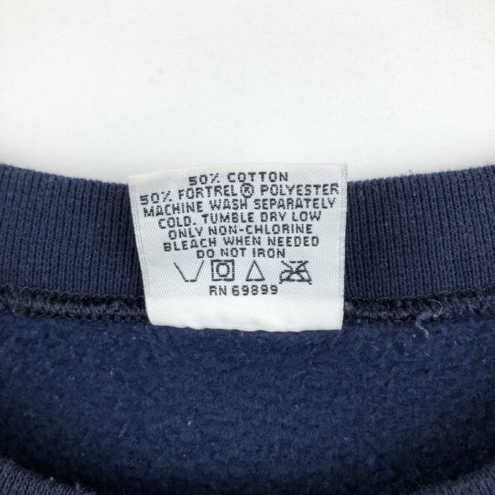 00's 20 cotton navy blue type Vintage Second Hand