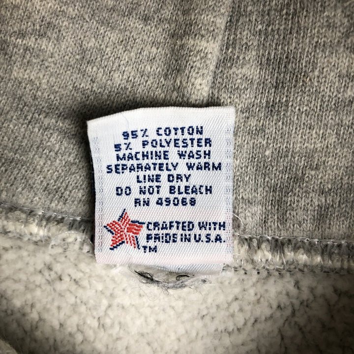 SOFFE SUPER SWEATS MINNESOTA University of Minnesota College Sweatshirt Pullover Hoodie, Made in USA, Men's XL equivalent. cotton pale white type Vintage Second Hand