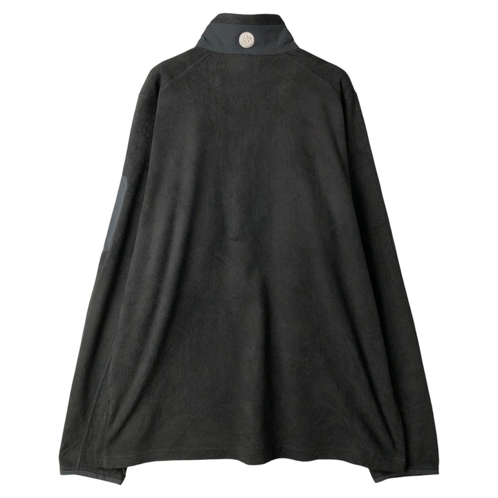 2000'S Marmot Half-Zip Fleece Pullover, Men's Size L polyester black type Vintage Second Hand