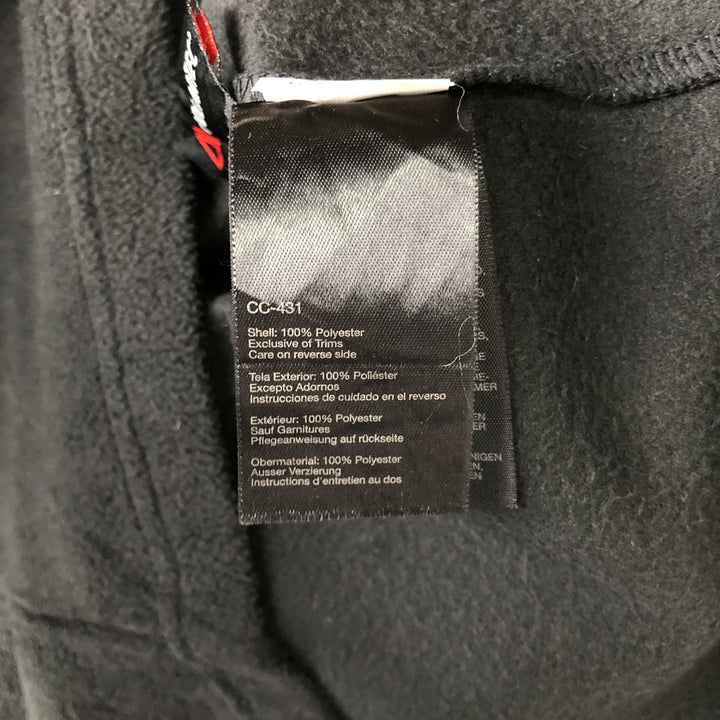2000'S Marmot Half-Zip Fleece Pullover, Men's Size L polyester black type Vintage Second Hand