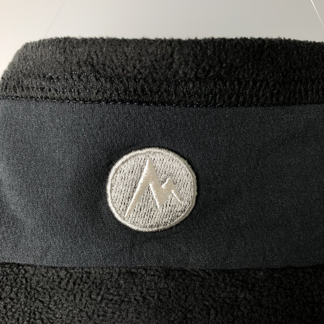 2000'S Marmot Half-Zip Fleece Pullover, Men's Size L polyester black type Vintage Second Hand
