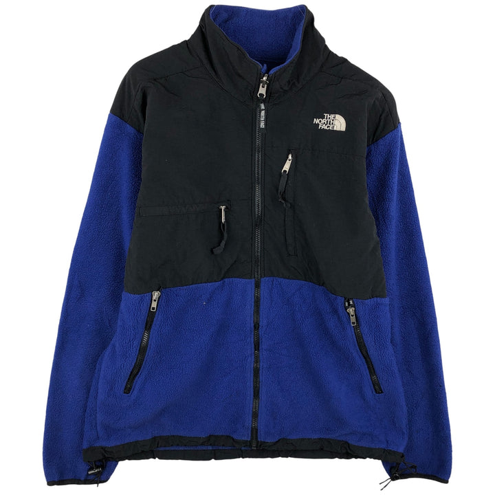 90'S The North Face Denali Jacket, Nylon and Fleece, Men's Size Large, Vintage polyester black type Vintage Second Hand