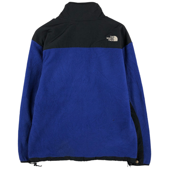 90'S The North Face Denali Jacket, Nylon and Fleece, Men's Size Large, Vintage polyester black type Vintage Second Hand
