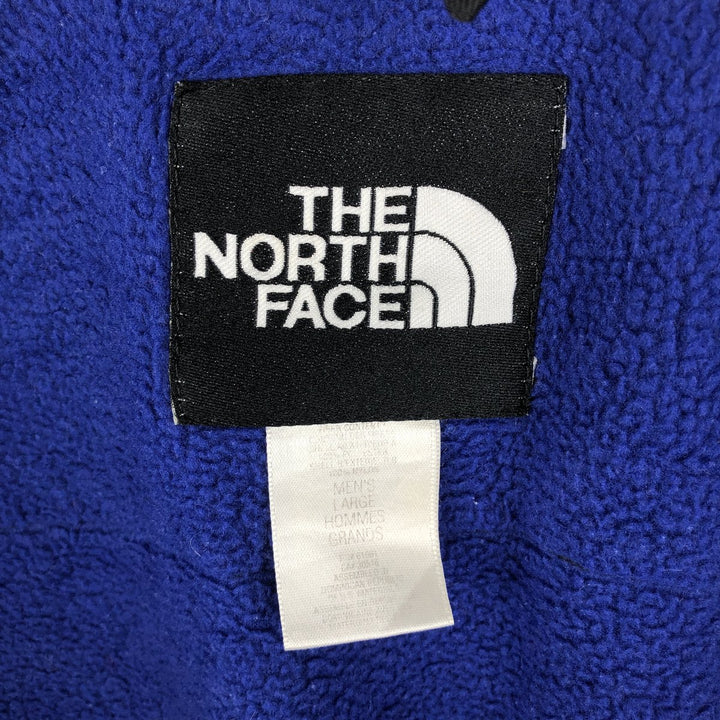 90'S The North Face Denali Jacket, Nylon and Fleece, Men's Size Large, Vintage polyester black type Vintage Second Hand