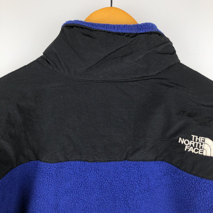 90'S The North Face Denali Jacket, Nylon and Fleece, Men's Size Large, Vintage polyester black type Vintage Second Hand