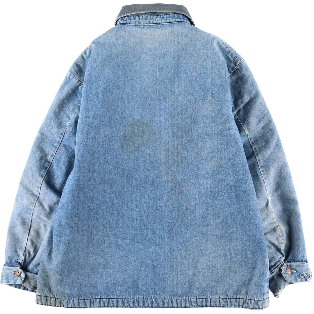70s~80'S Wrangler BIG BEN denim coveralls made in USA, men's XL size, vintage cotton blue type Vintage Second Hand